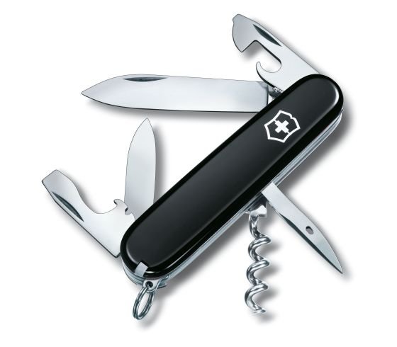 Navaja Spartan Negra con 12 Funciones Victorinox