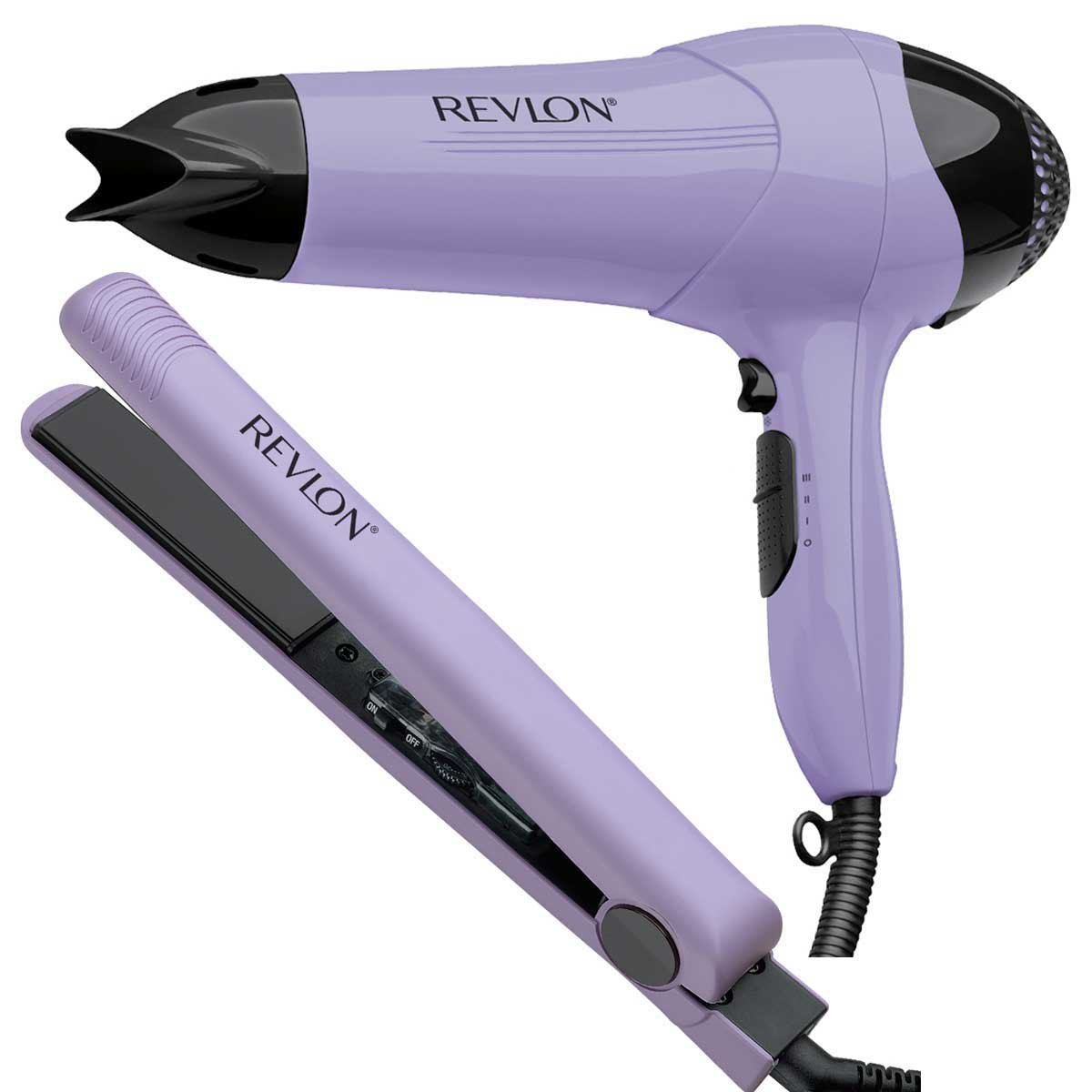 Set Estilizador Alaciadora + Secadora Revlon