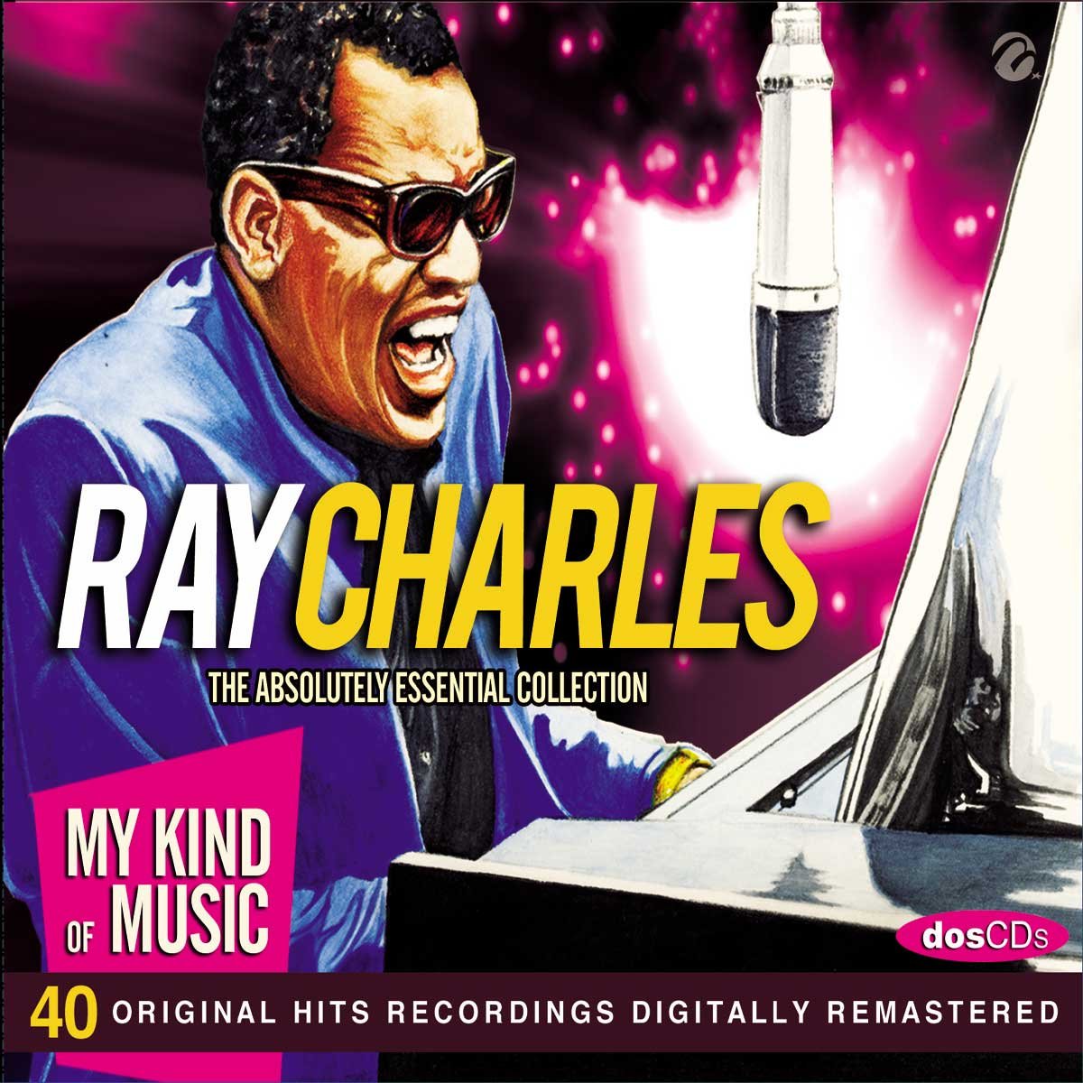 2 Cds   Ray Charles "ray Charles The Absolutely Essential Collection" -My Kind Of Music-