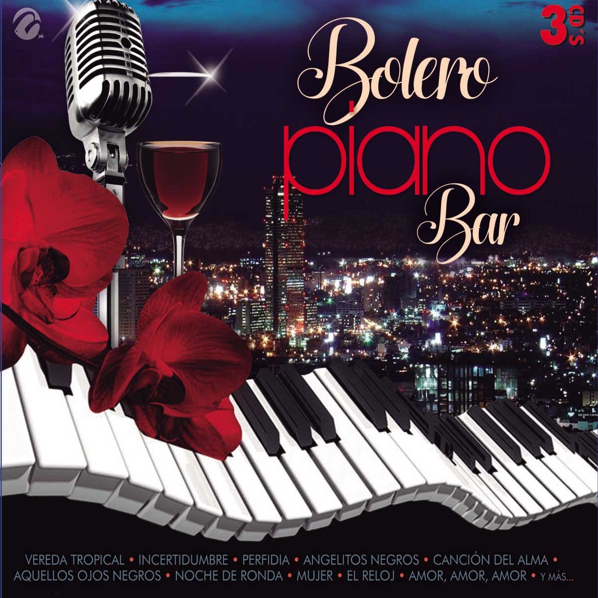 3 Cds Bolero Piano Bar