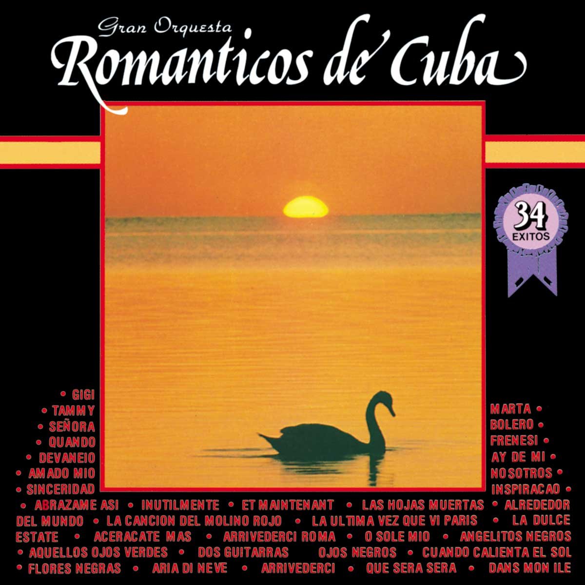 Cd la Gran Orquesta Románticos de Cuba "la Gran Orquesta Románticos de Cuba" 34 Éxitos