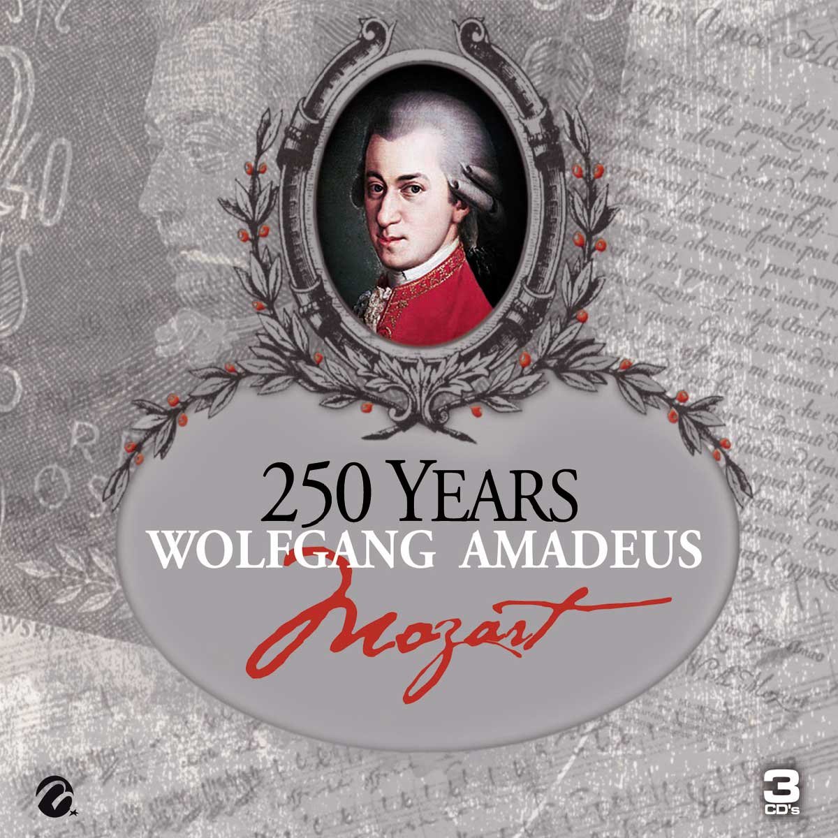 3 Cds   Wolfang Amadeus Mozart "250 Years"