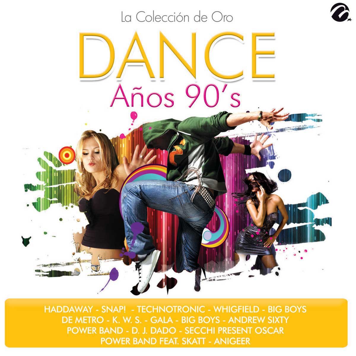 Cd   Dance A&ntilde;os 90's (La Colecci&oacute;n de Oro)
