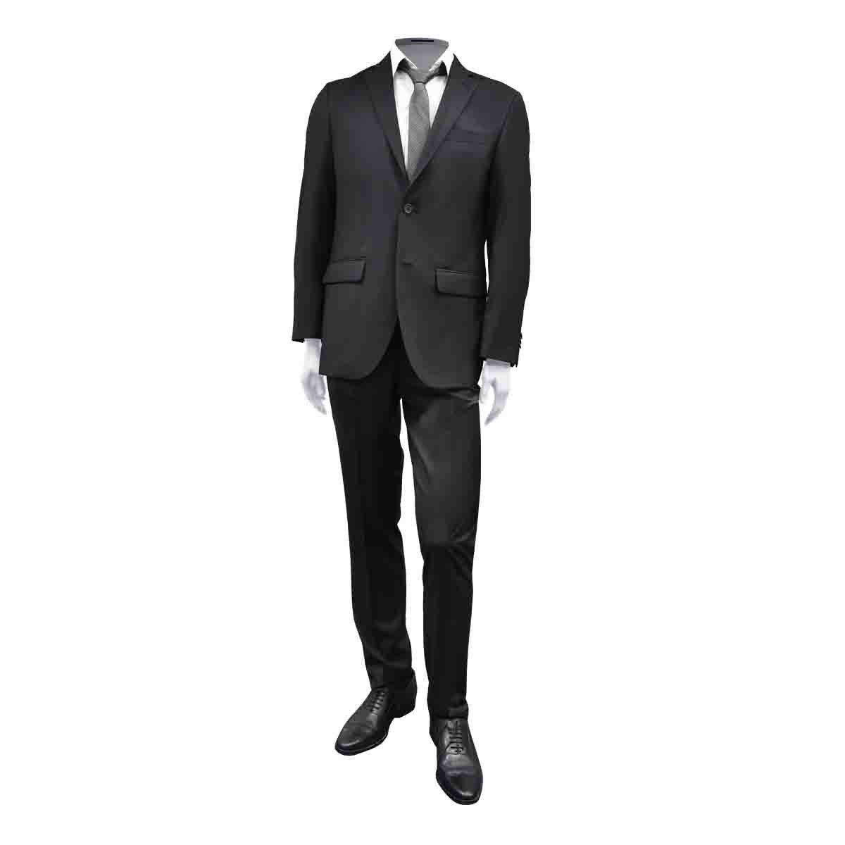 Traje Color Negro de Corte Slim Chaps