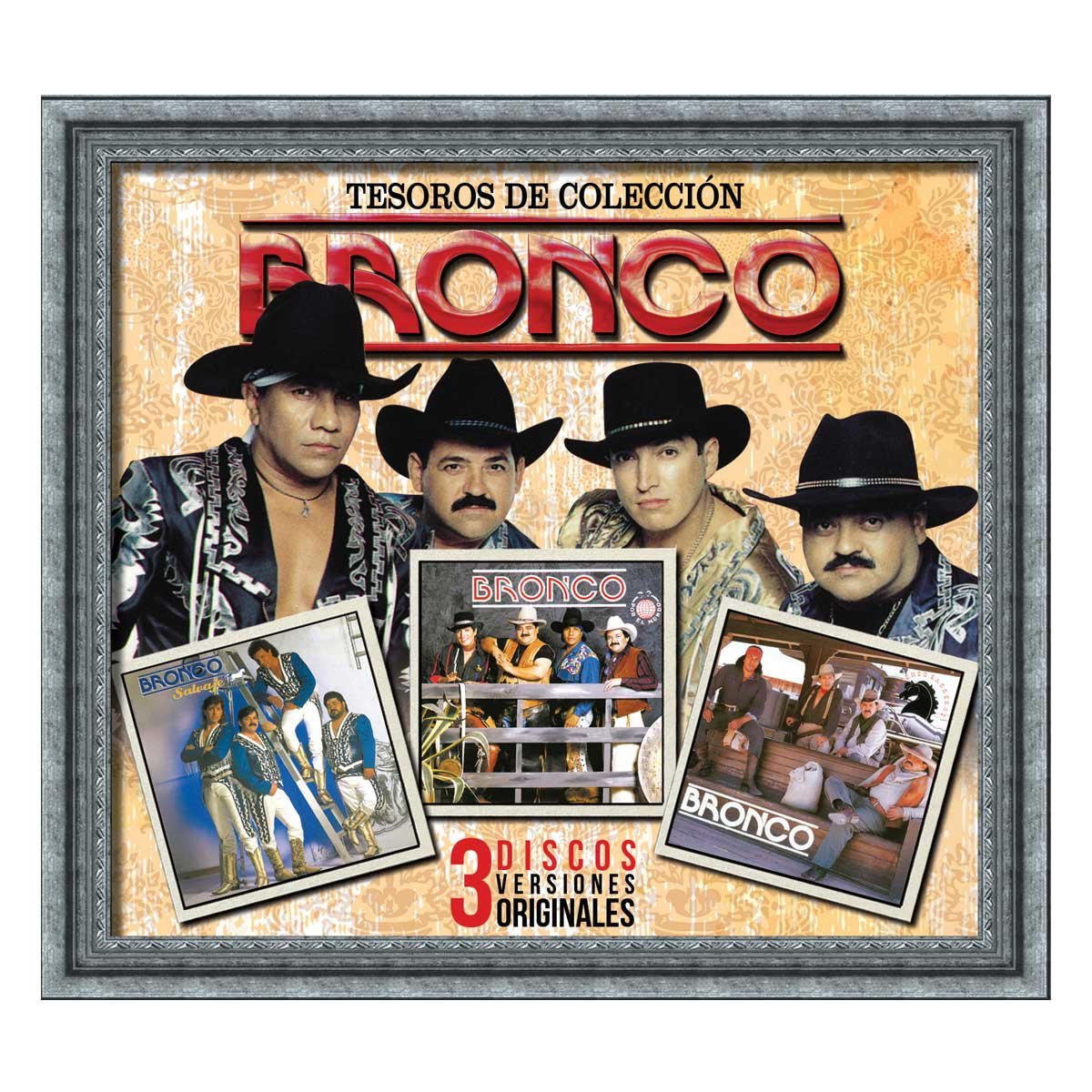 3 Cd's Bronco Tesoros de Colección