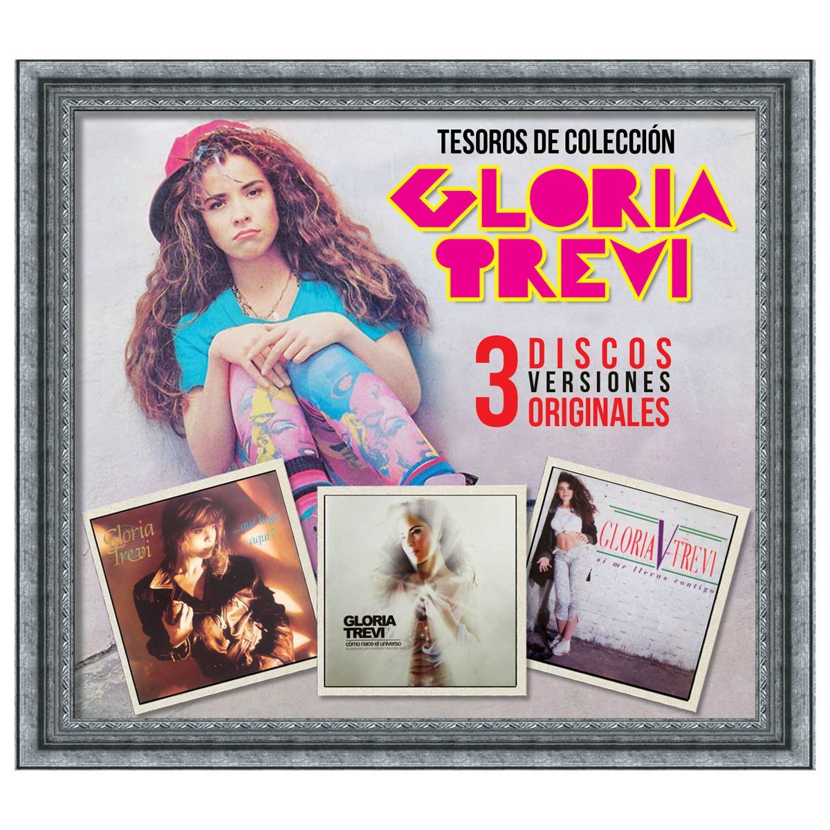 3 Cds  Tesoros de Colección Gloria Trevi