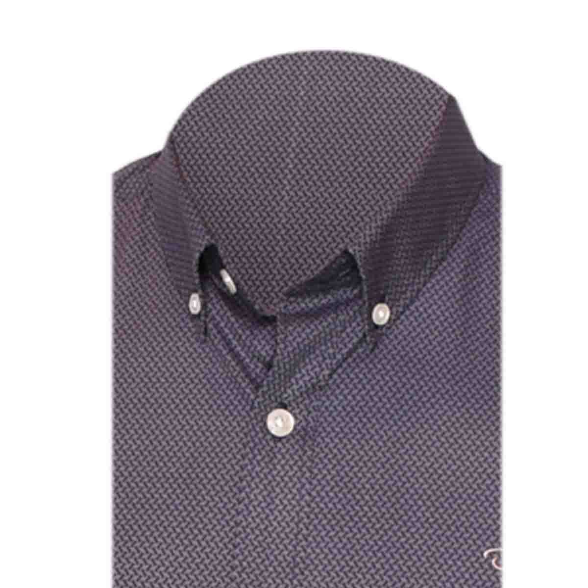 Camisa Manga Larga Estampada Oscar de la Renta