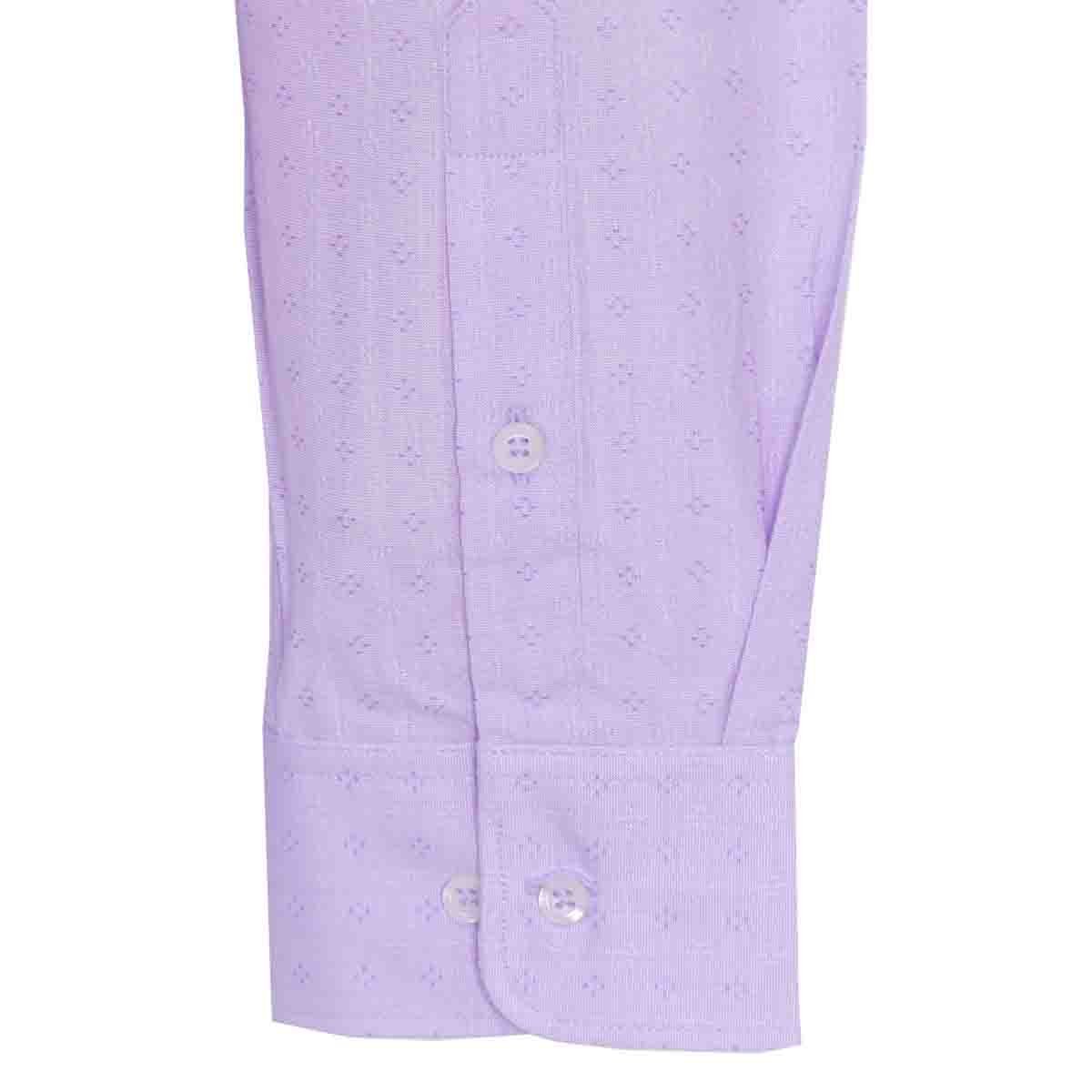 Camisa Manga Larga con Grabado Color Morado John Henry