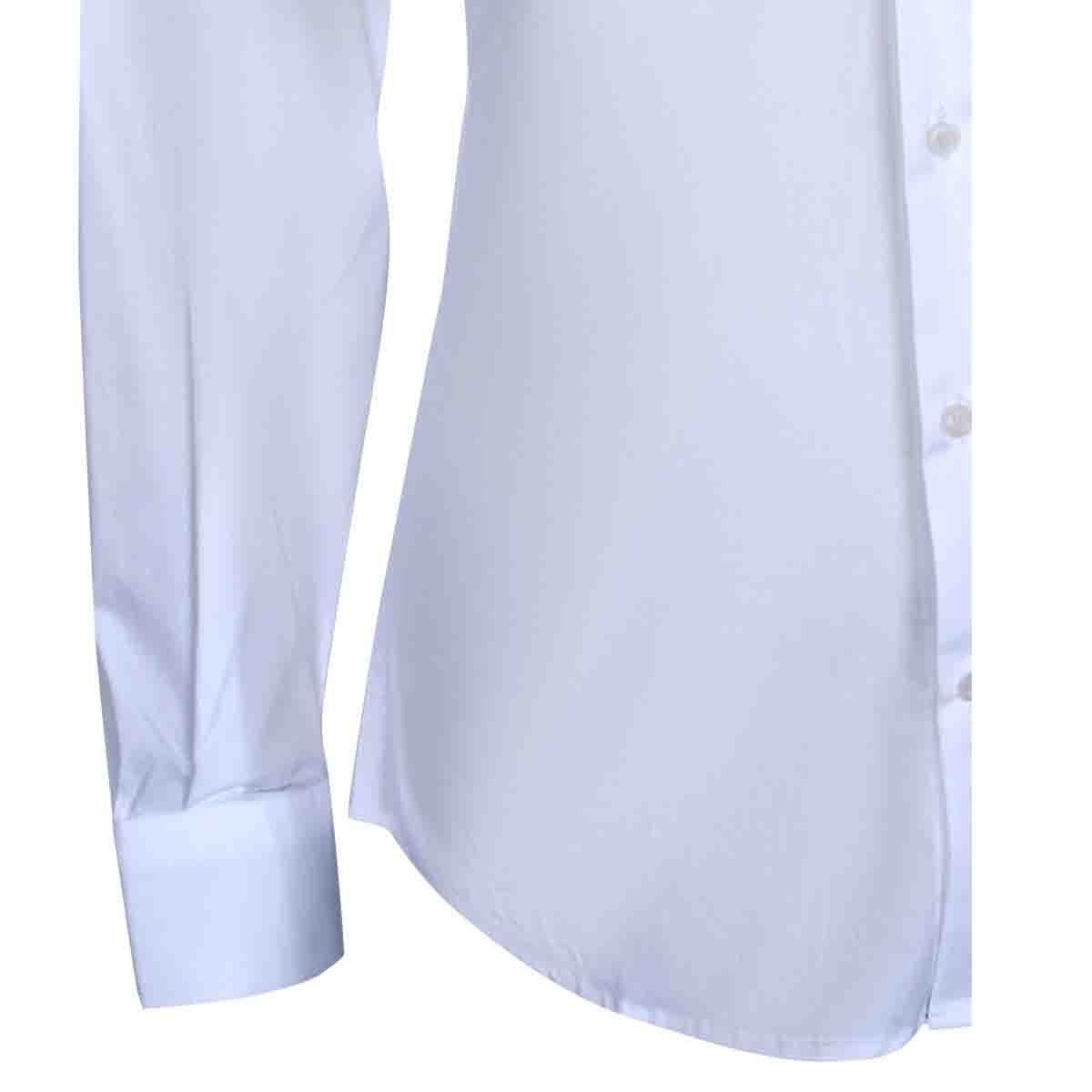 Camisa Lisa Blanca de Vestir Ultra Slim Tommy Hilfiger para Caballero