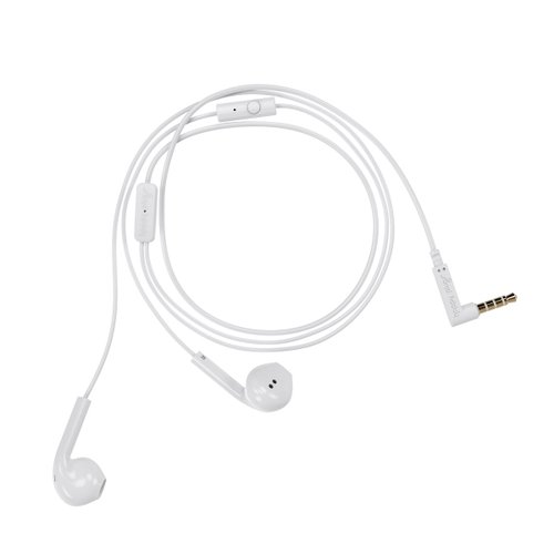 Audífonos con Micrófono Earbud Plus Blanco Happy Plugs