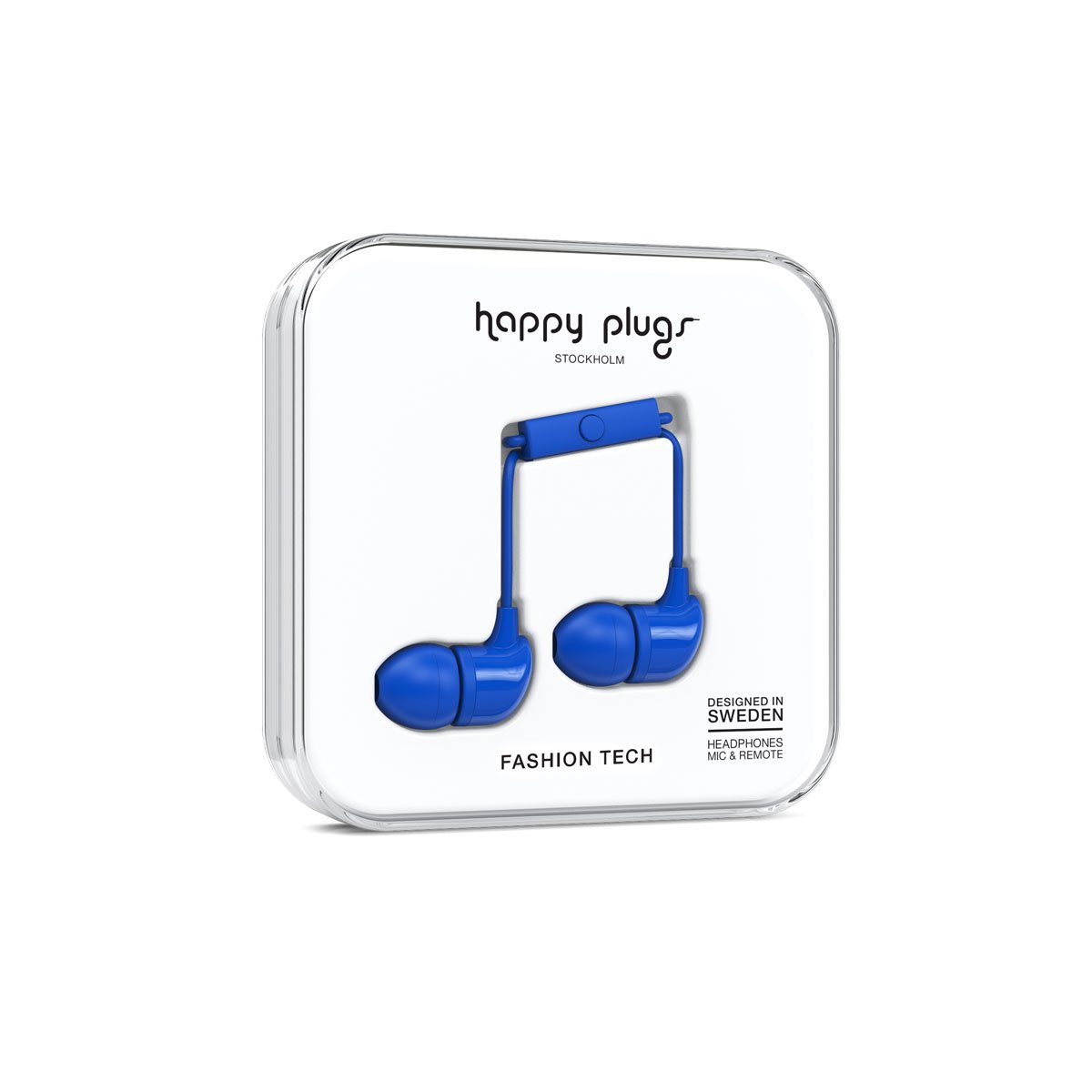 Audífonos con Micrófono  In-Ear Cobalto Happy Plugs