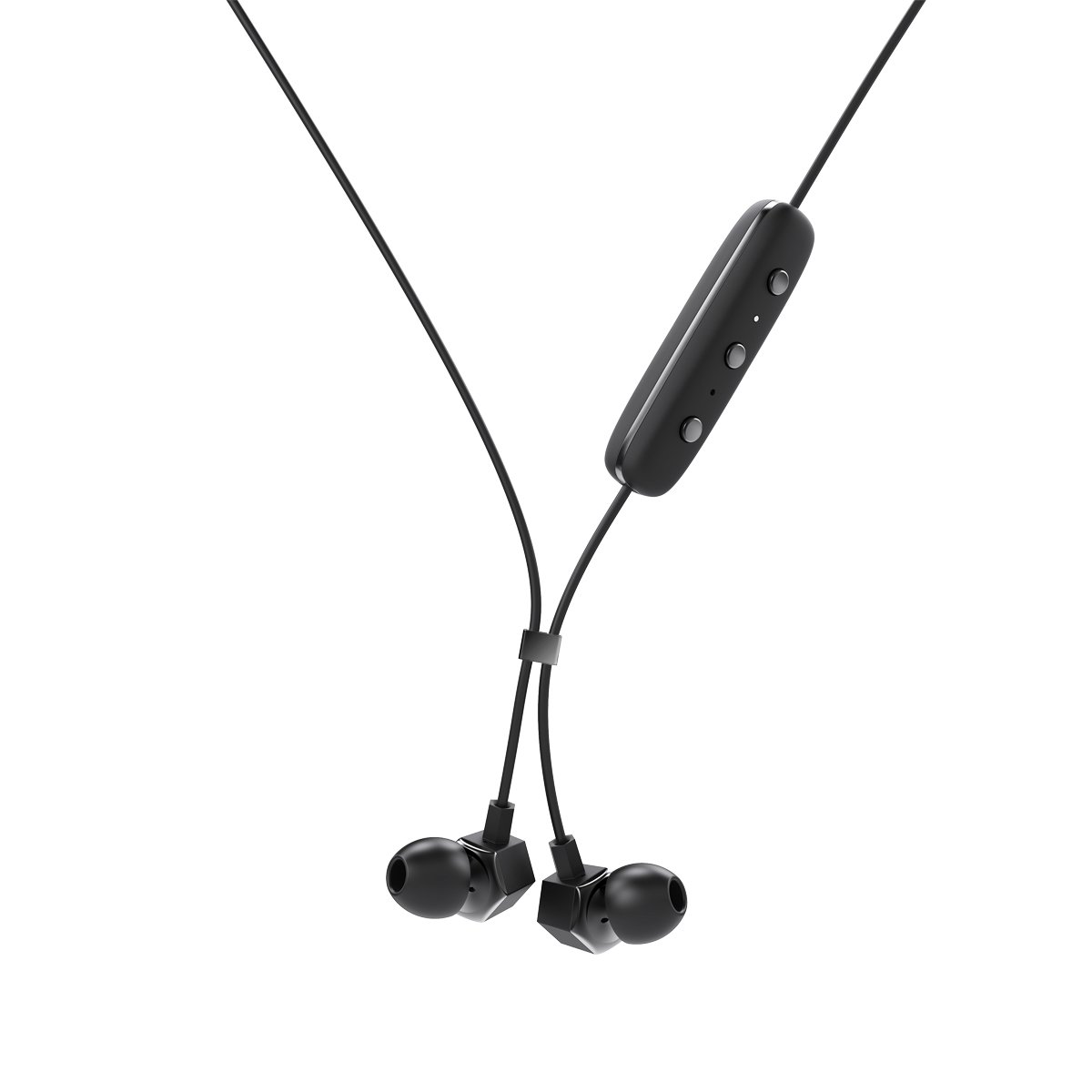 Aud&iacute;fonos Bluetooth Earbud Sapphiere Negro Happy Plugs