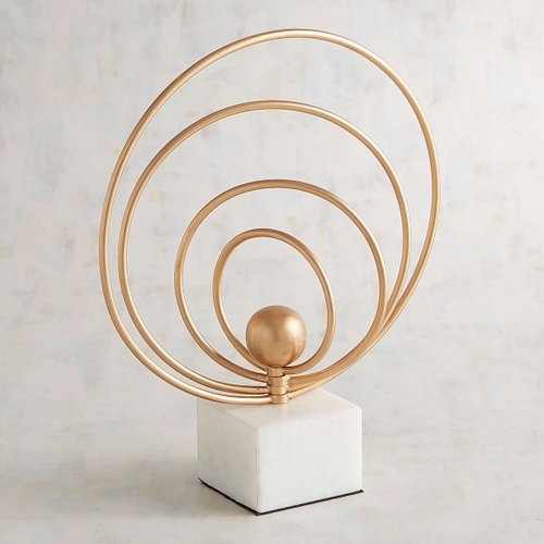 Escultura Modern Rings Pier 1 Imports