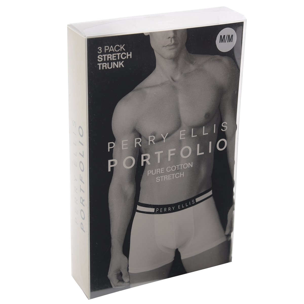 Boxer Trunk Strech 3Pack Multicolor Perry Ellis para Hombre