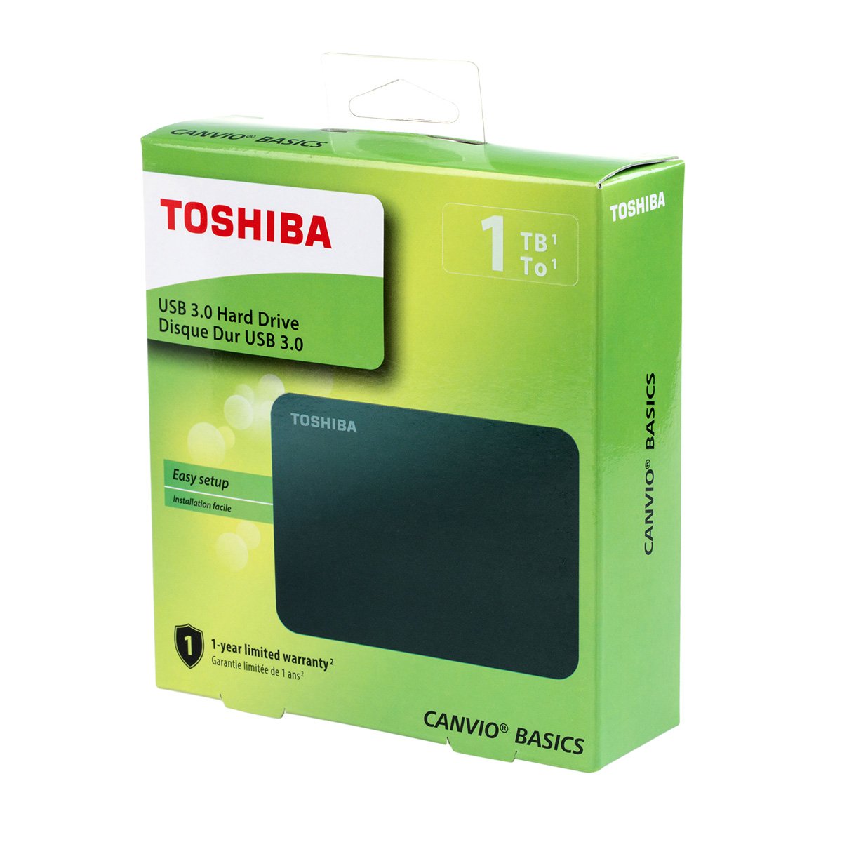 Disco Duro Canvio Basics 1Tb Usb 3.0 Toshiba