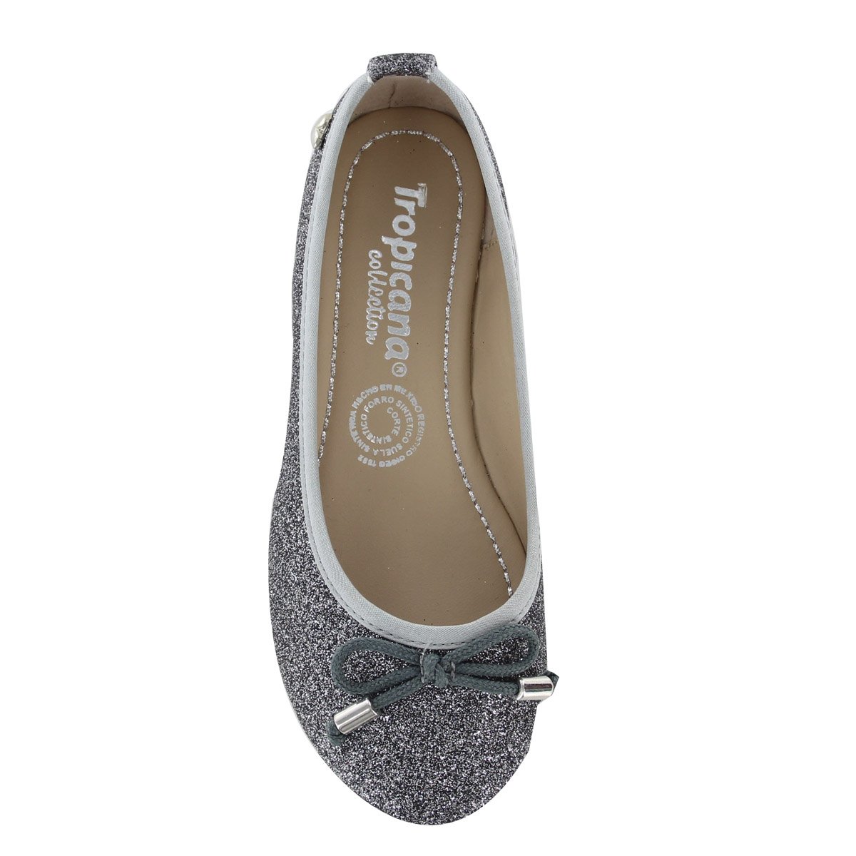 Balerina con Moño Color Inox Tropicana