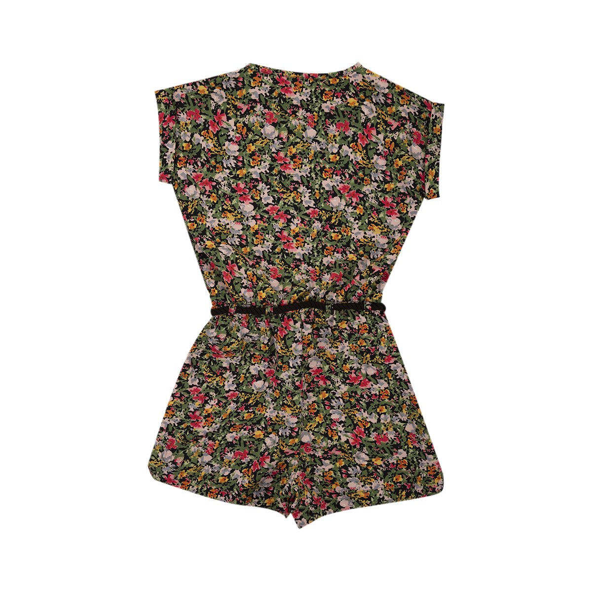 Blusa Manga Corta con Olan Jeanious