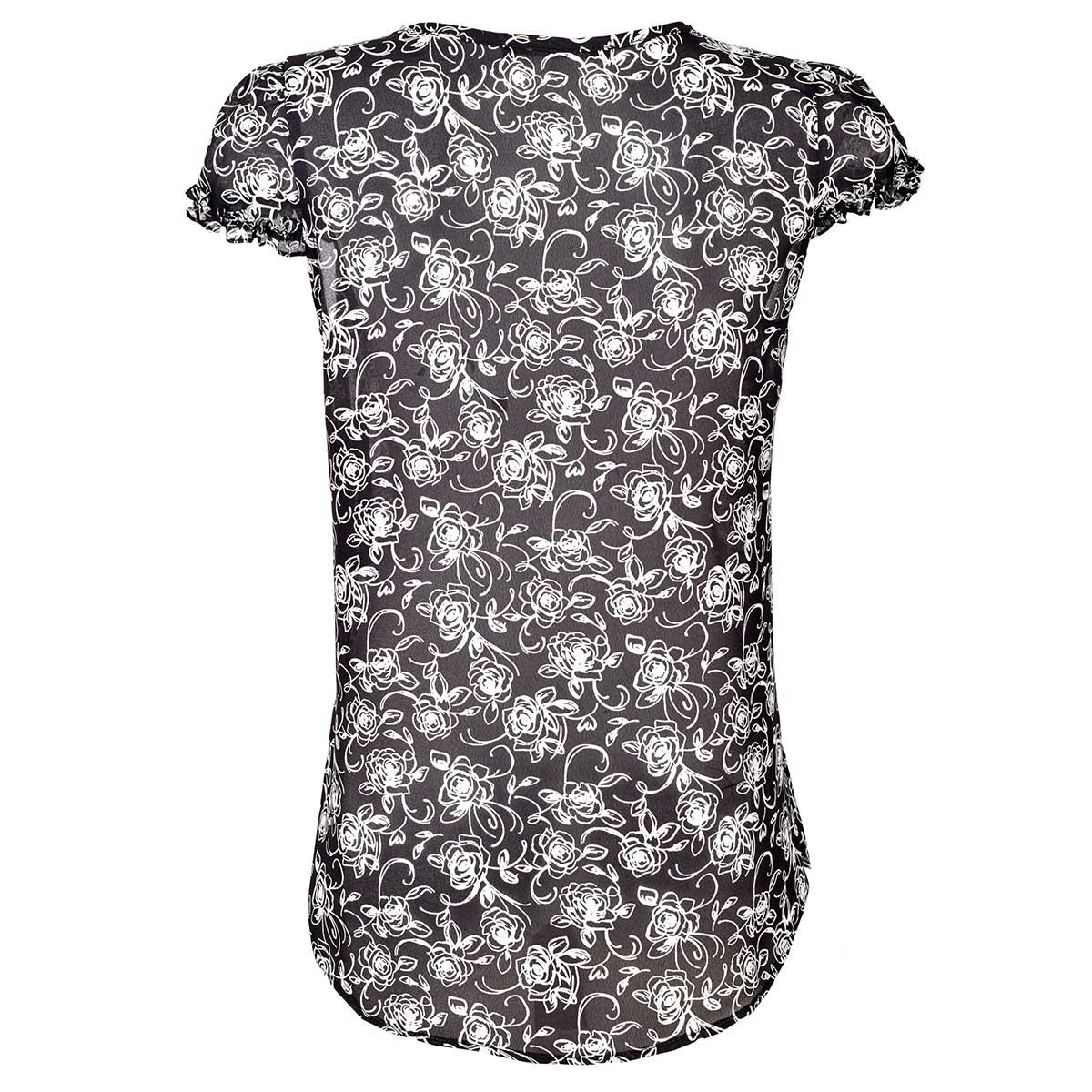 Blusa Cuello Redondo con Gota Apostrophe