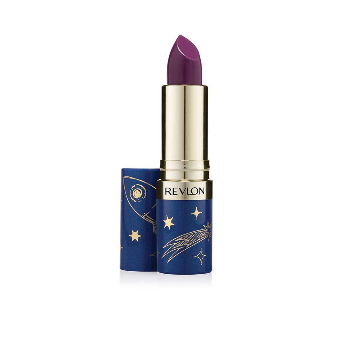 S&uacute;per Lustrous Shoot The Moon Lipstick Purple Aura Revlon