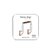 Audífonos Earbud Deluxe White Marble Happy Plugs
