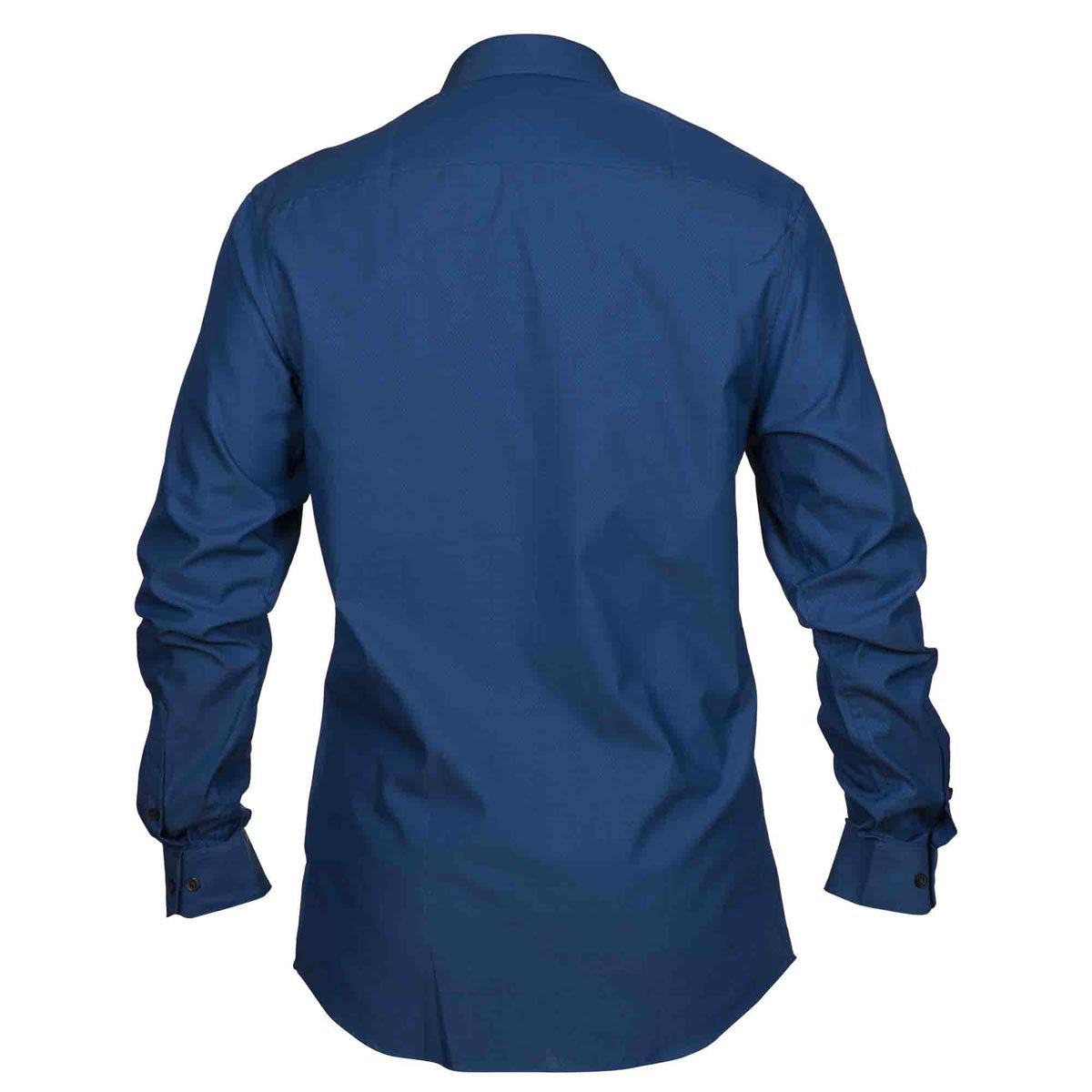 Camisa de Vestir Kenneth Cole Color Azul Medio
