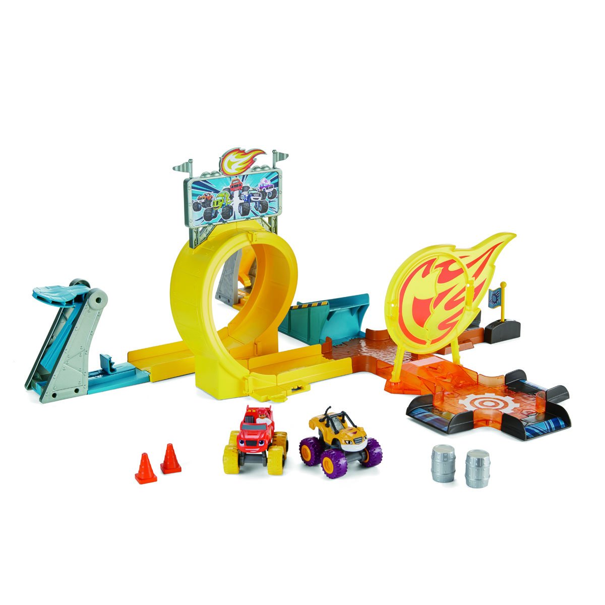 Fisher Price Blaze Set de Juego Axel City Mattel