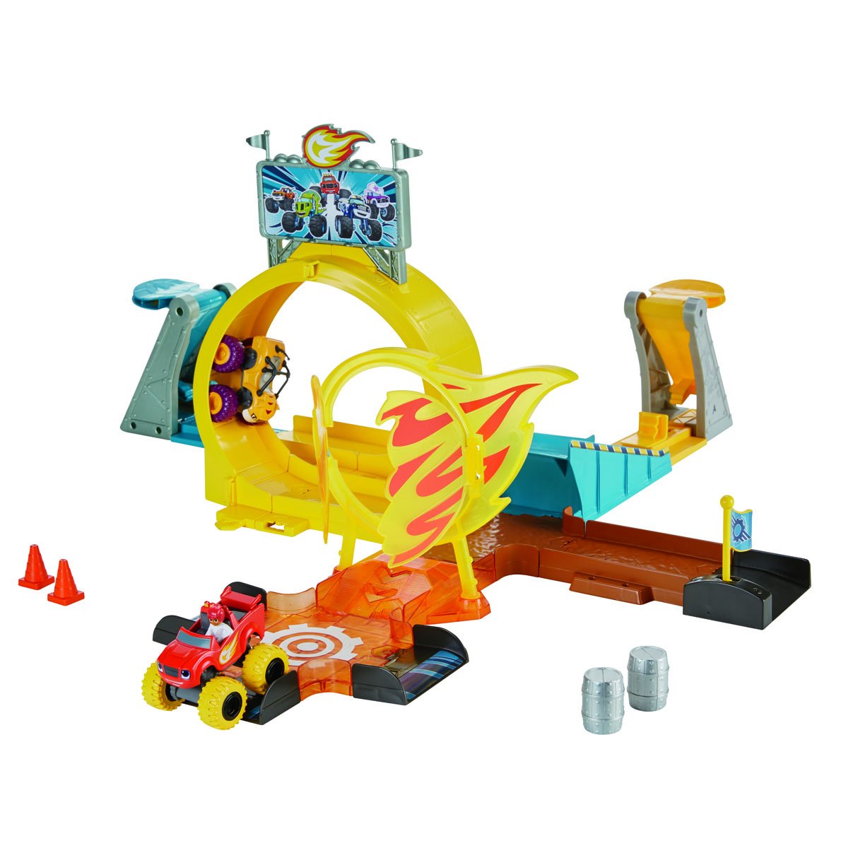 Fisher Price Blaze Set de Juego Axel City Mattel