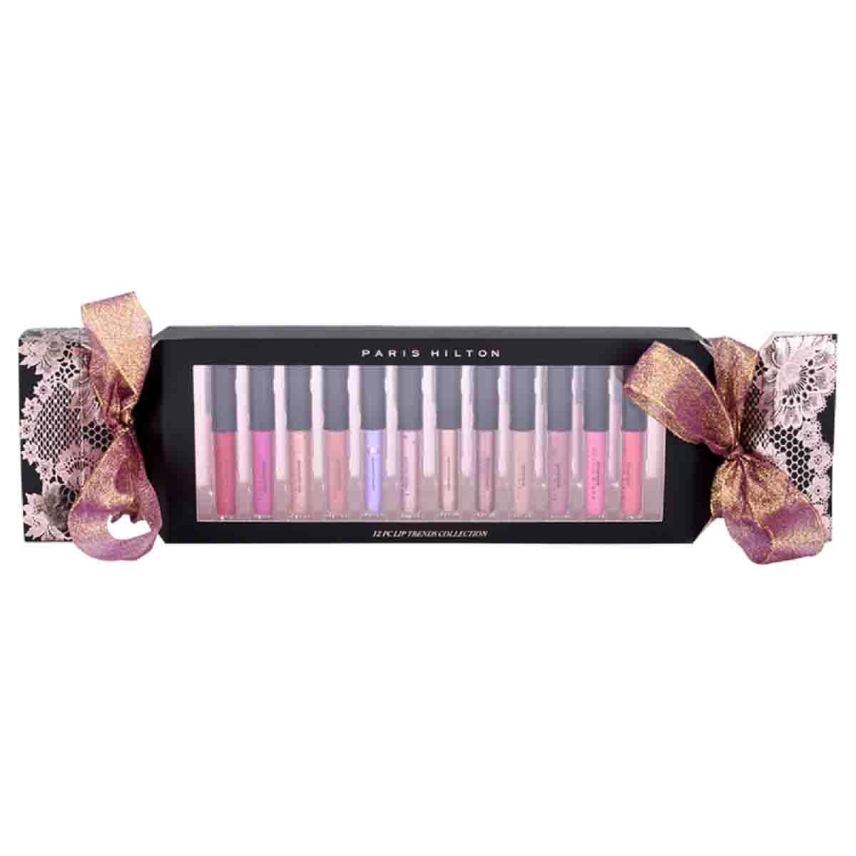 Estuche Paris Hilton Make Up Lip Trends Set 12 Pzs