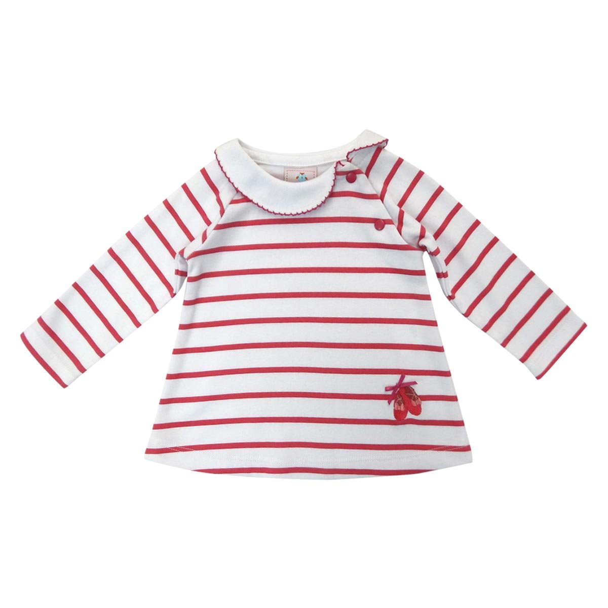 Conjunto 2 Piezas Jumpsuit y Playera Manga Larga Mondo Bambino