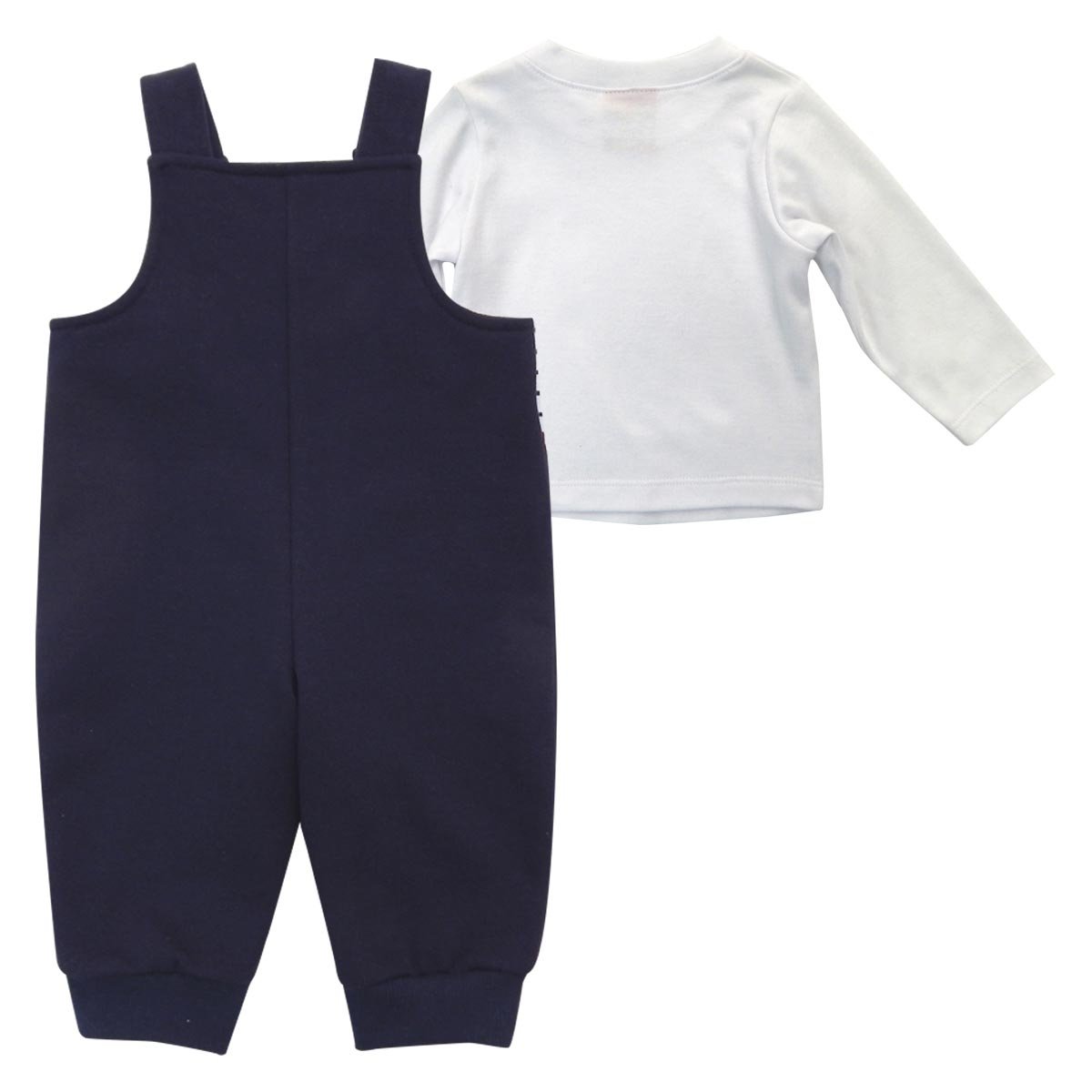 Conjunto 2 Piezas Jumpsuit y Playera Manga Larga Mondo Bambino