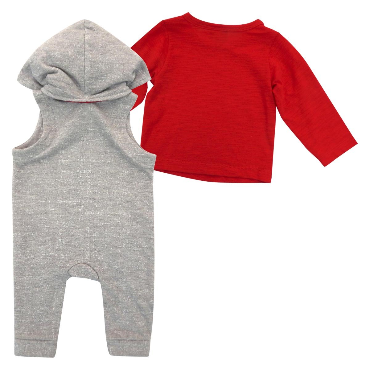 Conjunto 2 Piezas Jumpsuit y Playera Manga Larga Mondo Bambino