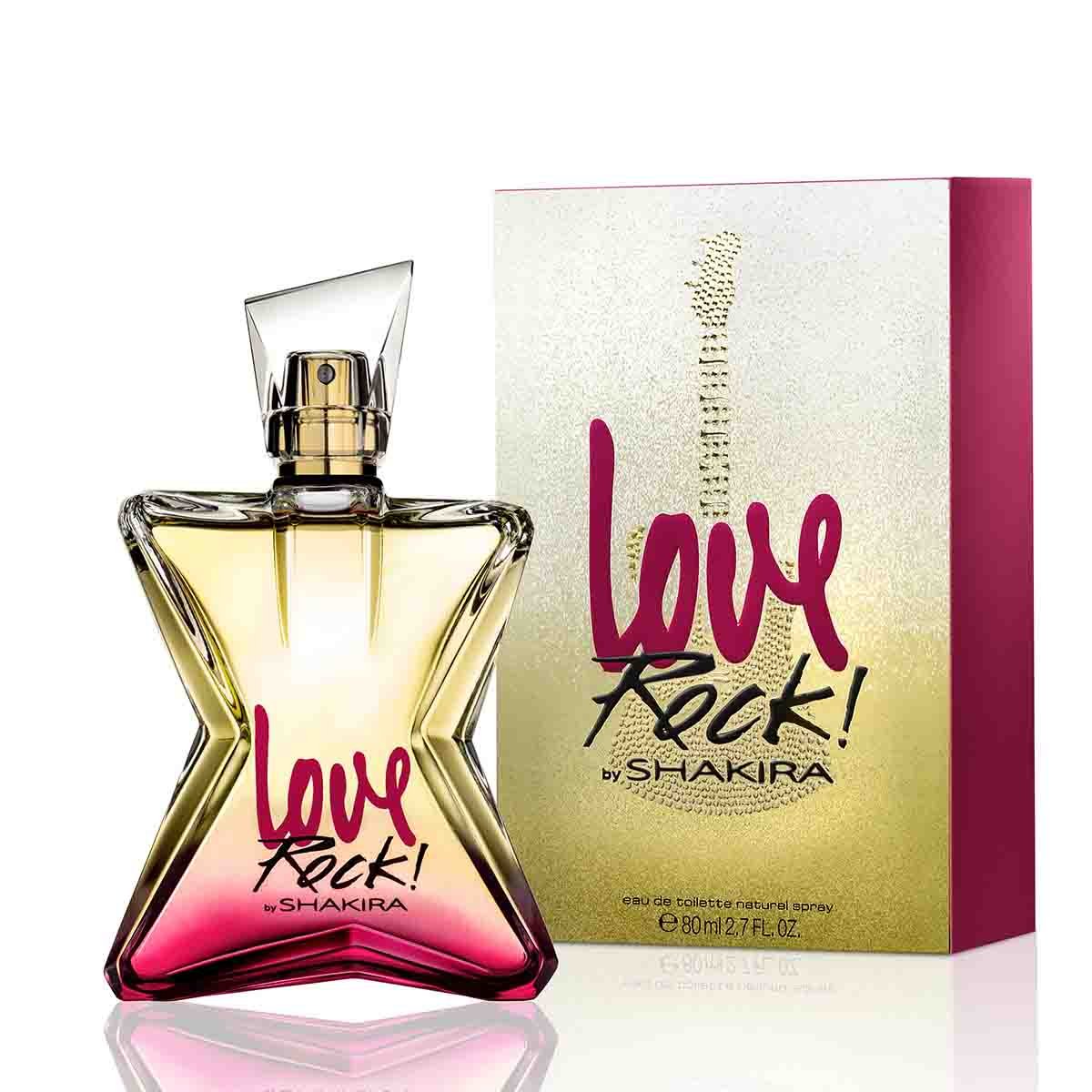 Fragancia para Mujer Shakira Love Rock! Edt 80Ml