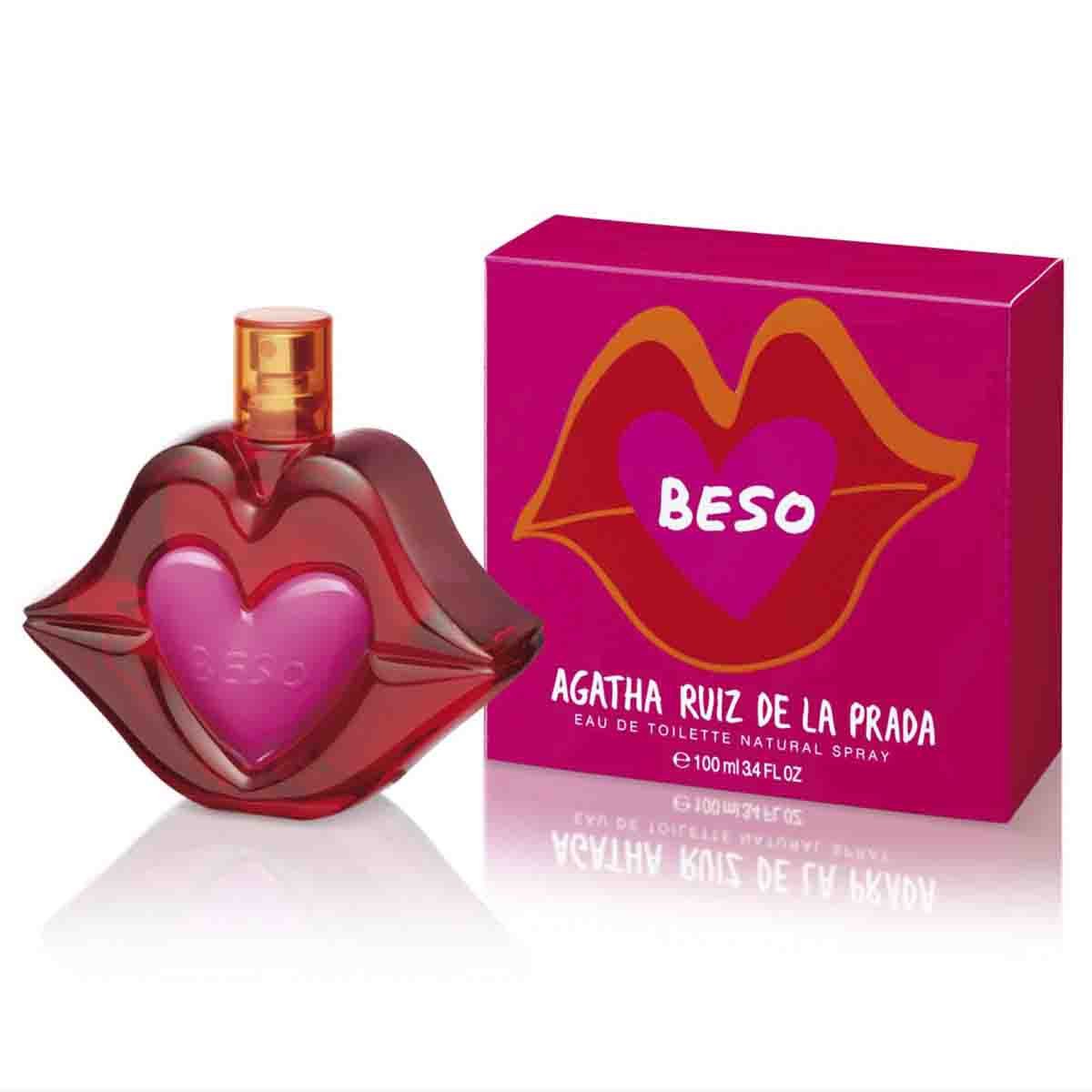 Fragancia para Dama Agatha Ruiz de la Prada Beso Edt 100Ml