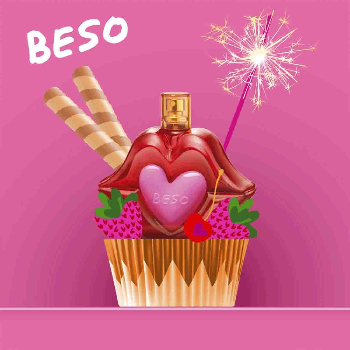 Fragancia para Dama Agatha Ruiz de la Prada Beso Edt 100Ml