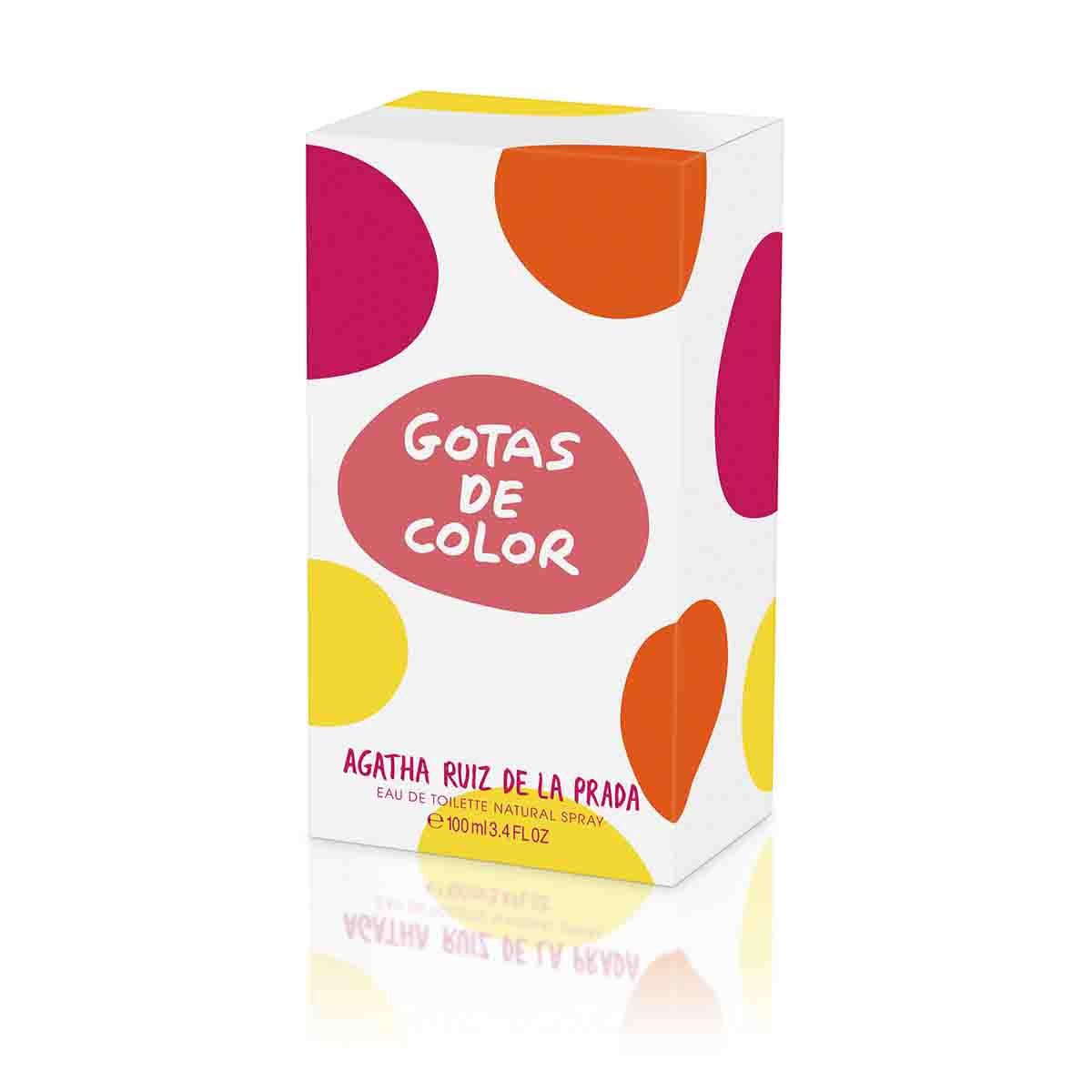 Fragancia para Dama Agatha Ruiz de la Prada Gotas de Color Edt 100Ml