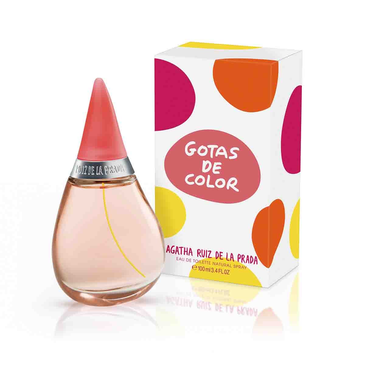 Fragancia para Dama Agatha Ruiz de la Prada Gotas de Color Edt 100Ml