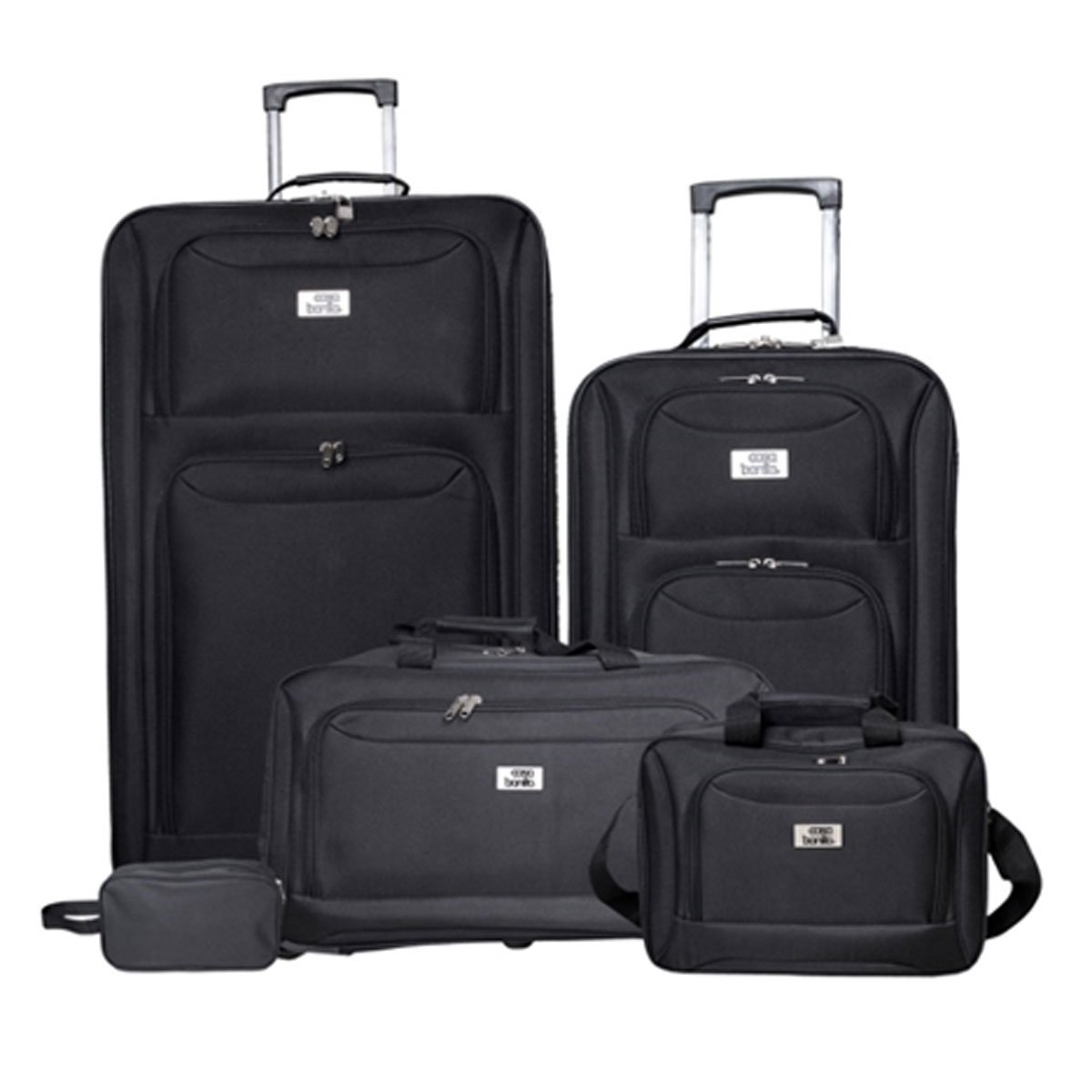 Set 5 Piezas 20 28 Bolsa, Cosmetiquera y Tollet Inusa