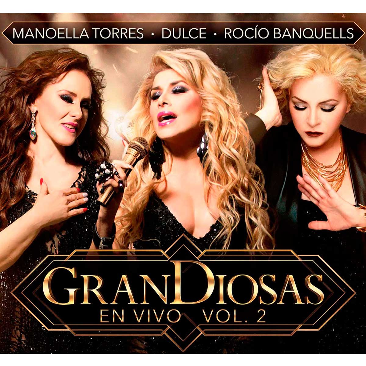 2 Cd + Dvd Grandiosas en Vivo Vol. 2