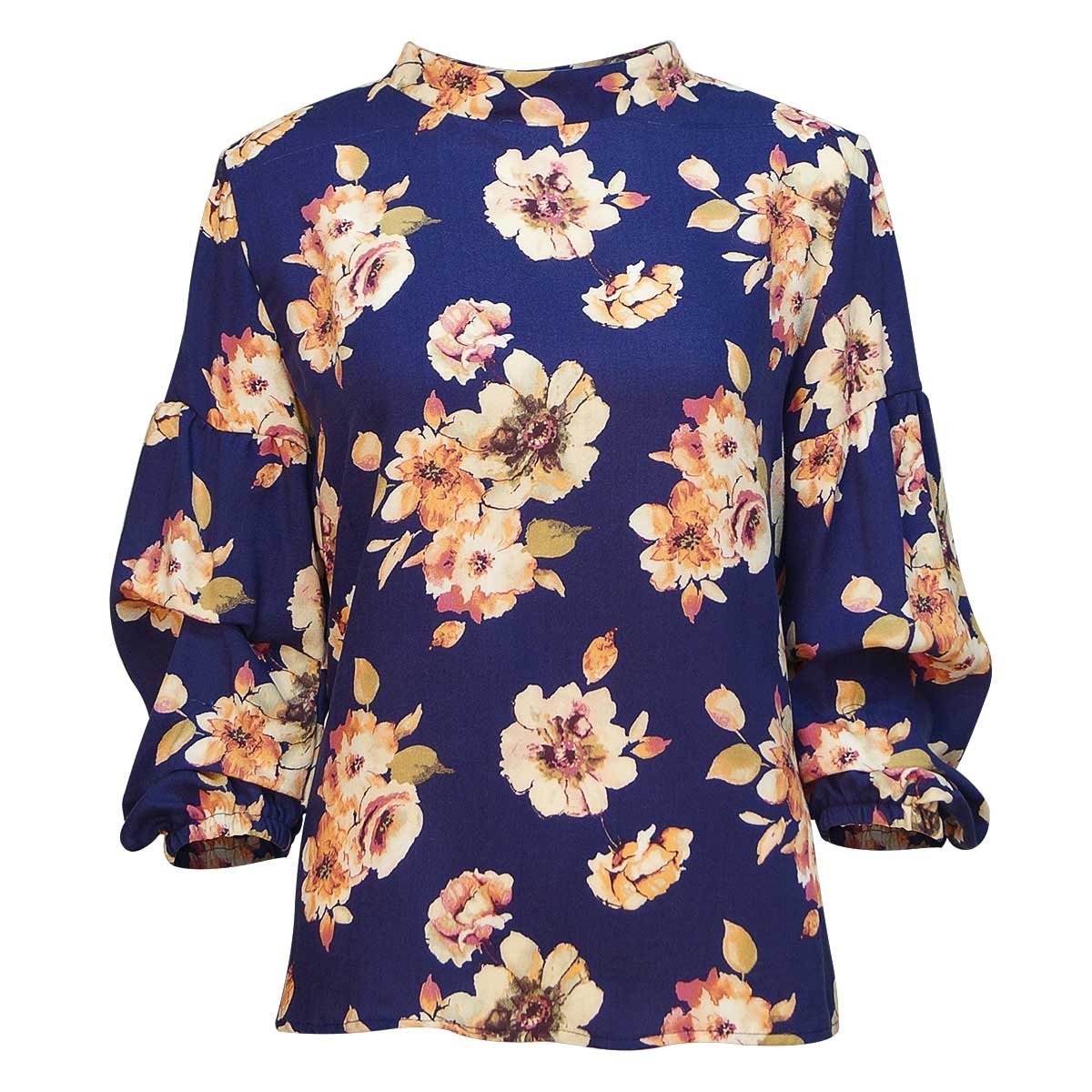 blusas con estampados de flores