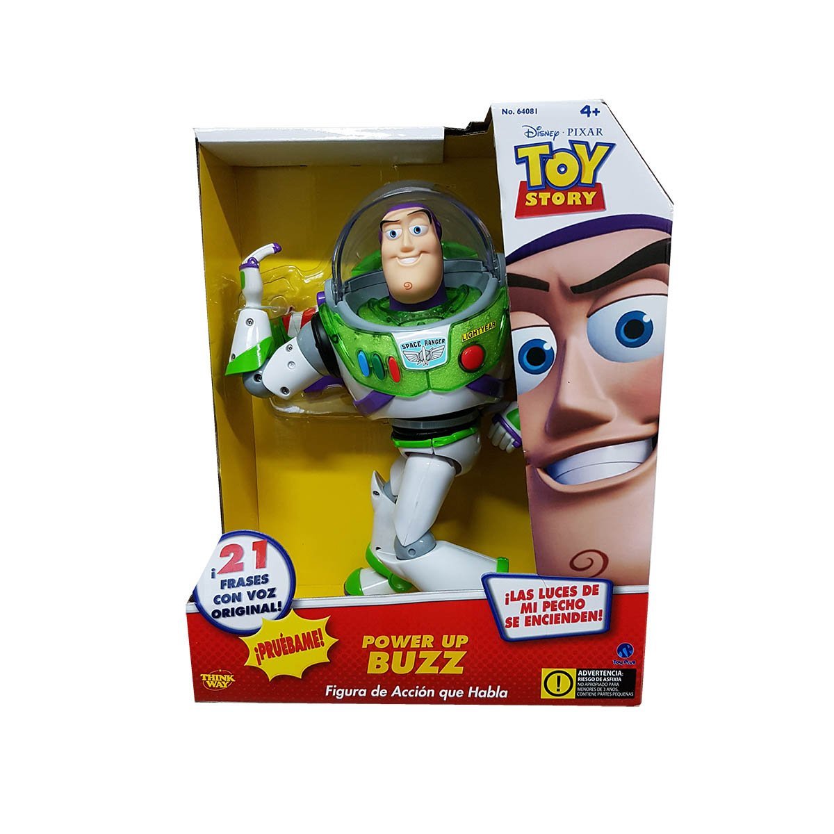 Toy Story Buzz Light Year con Luz Toy Plus