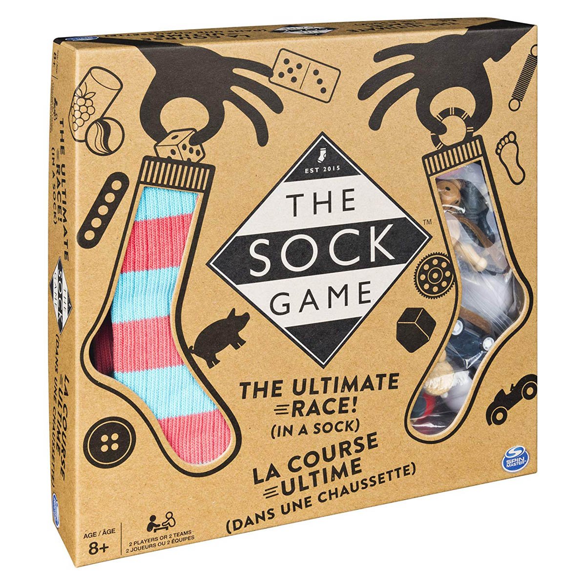 El Juego Del Calcetin Spin Master