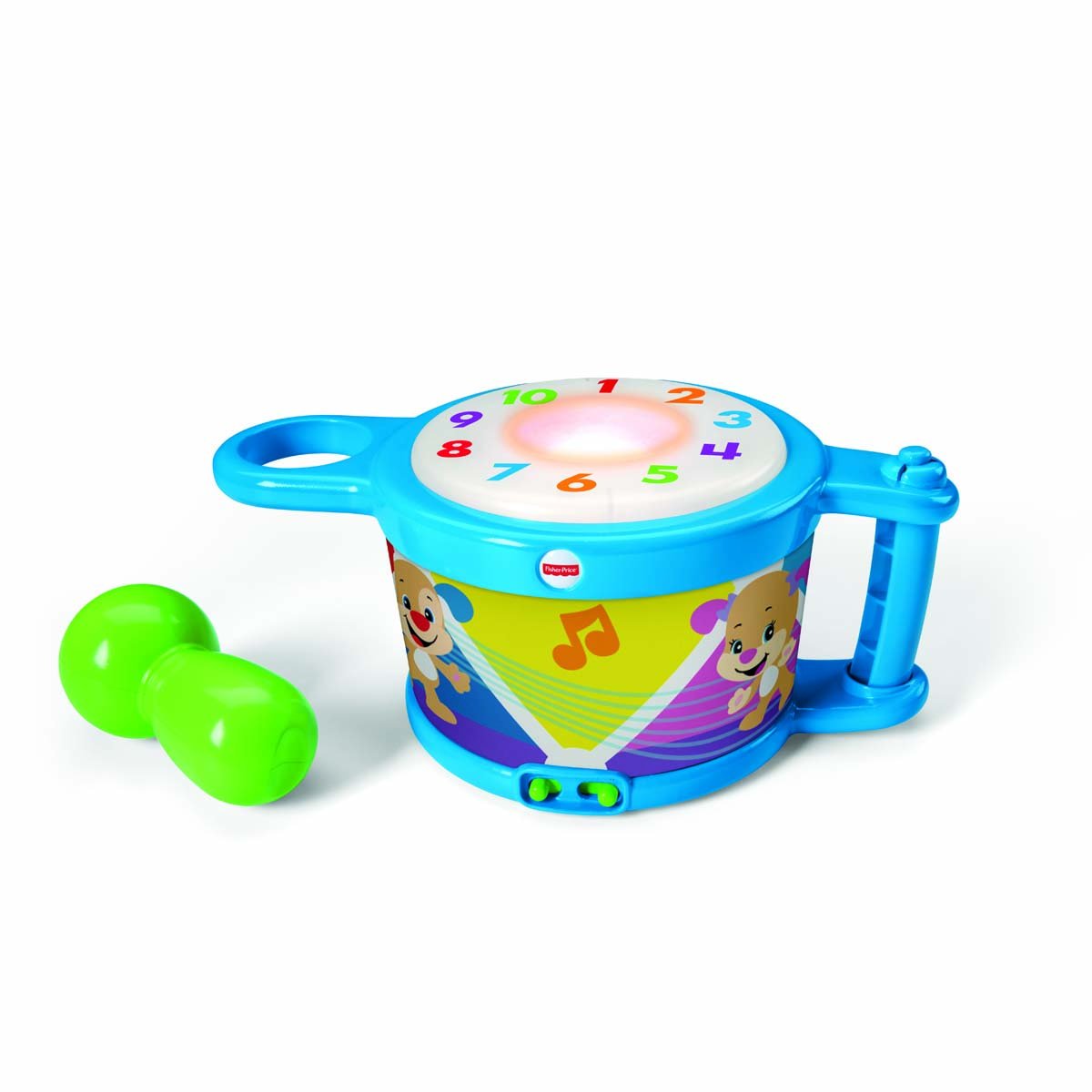 Fisher Price Ríe Y Aprende Tambor Canta Conmigo Mattel