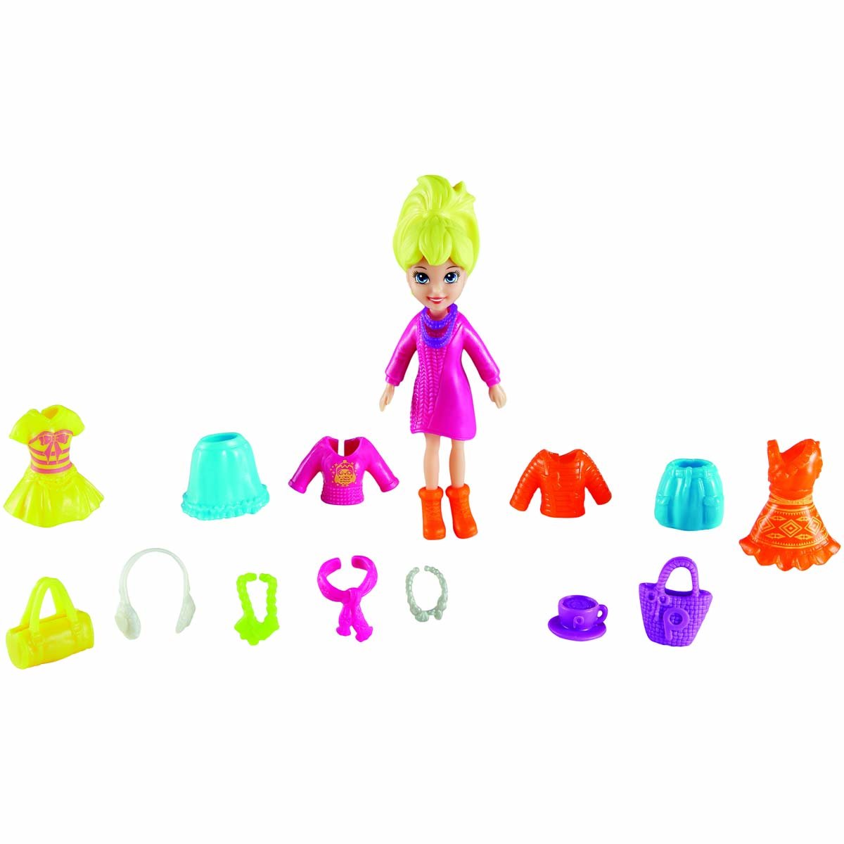 polly pocket super coleccion de modas