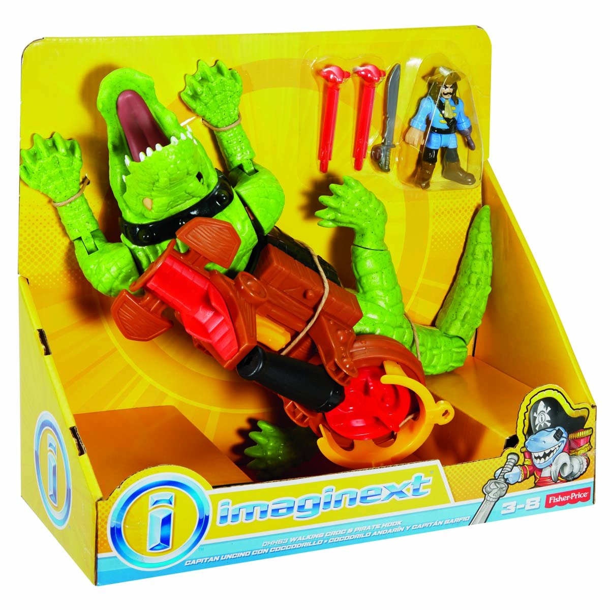 imaginext piratas