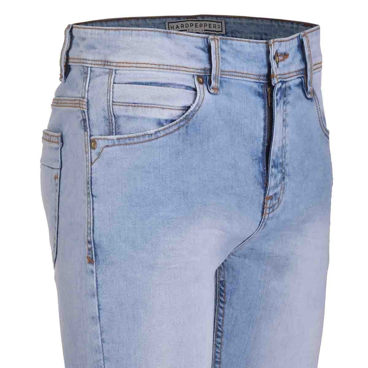 Jeans Skiny con Pinza en Bolsas Hardpepper para Caballero