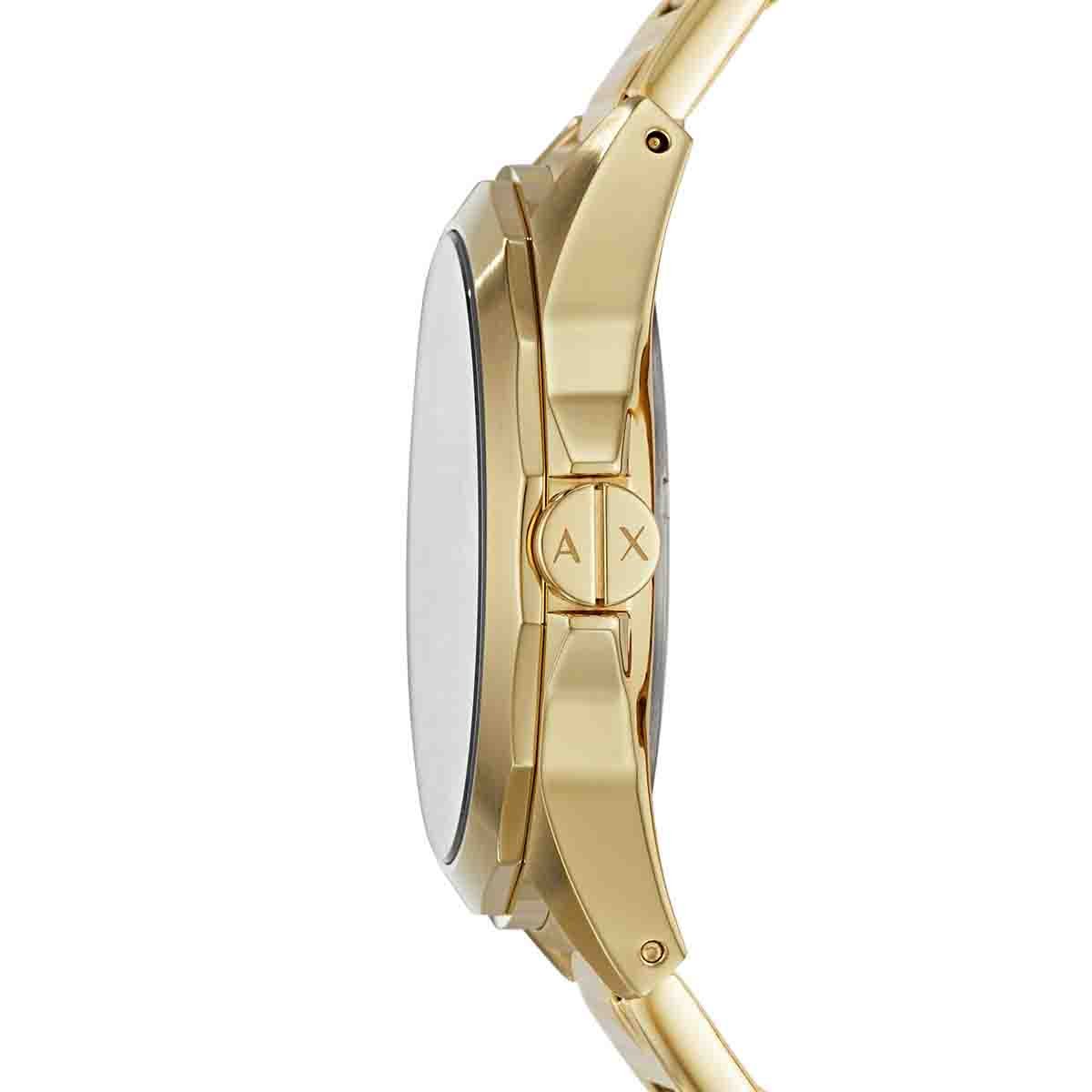 reloj armani dorado caballero