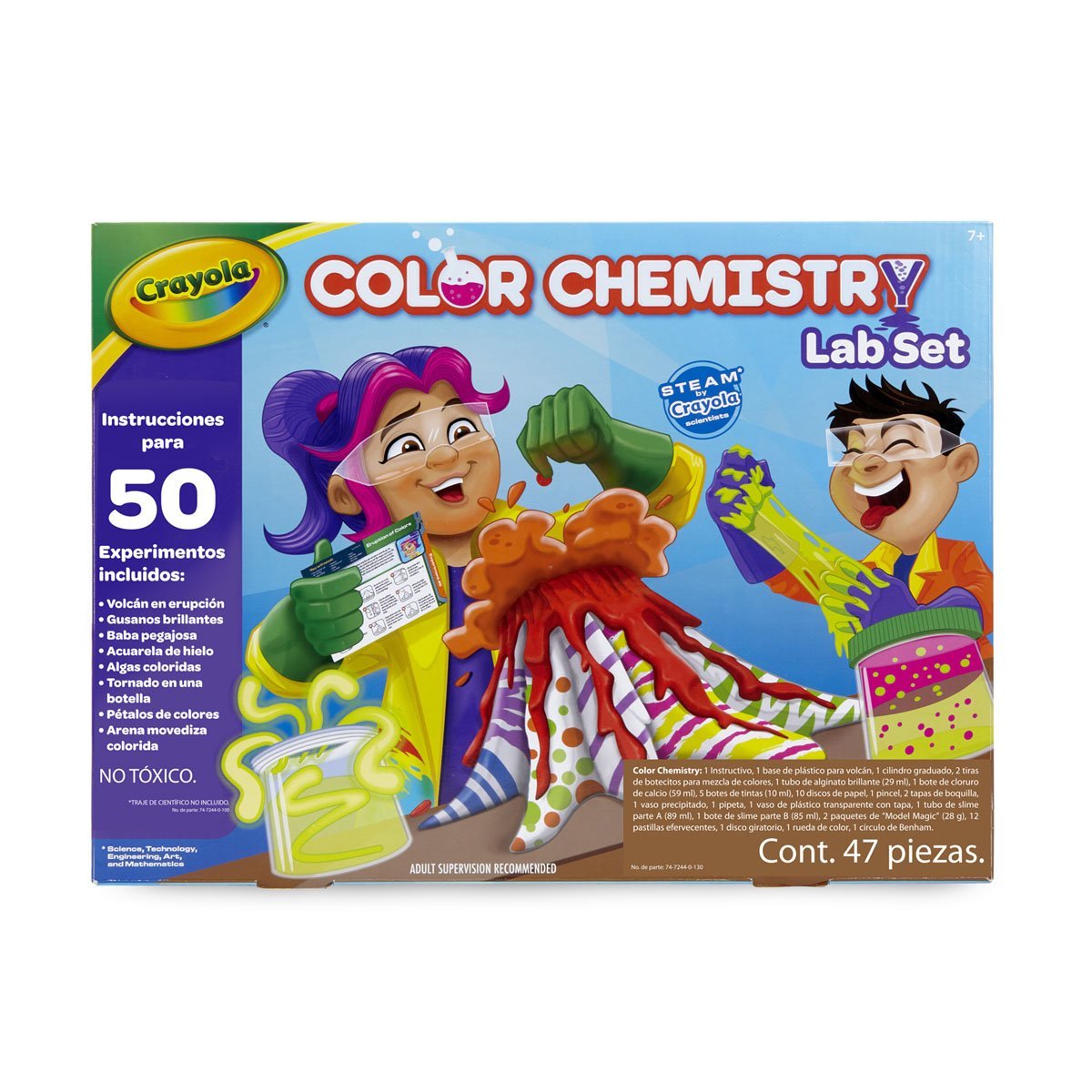 Color Chemistry con 8 Piezas Crayola