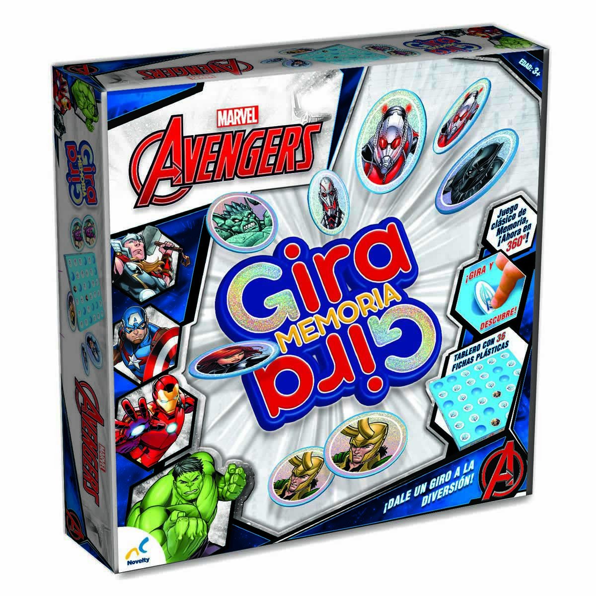 Gira Memoria Avengers Novelty