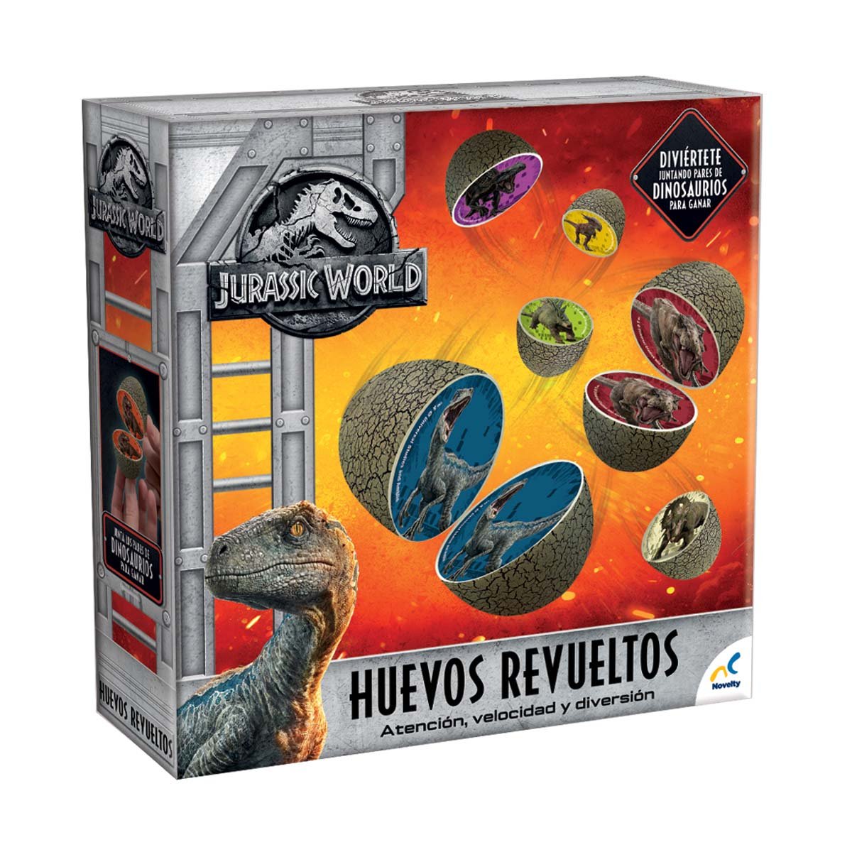 Huevos Revueltos Jurassic World 2 Novelty