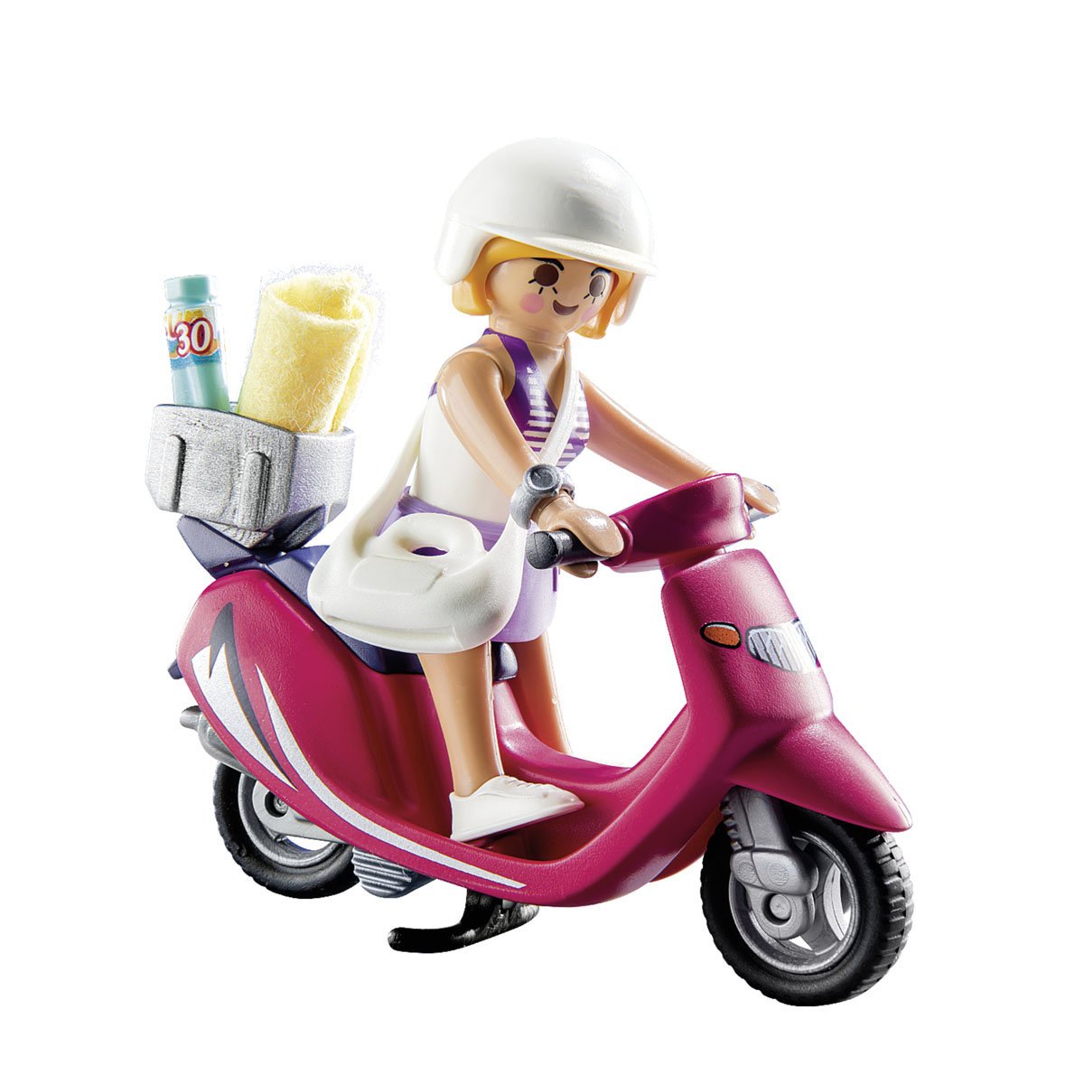 Mujer con Scooter Playmobil